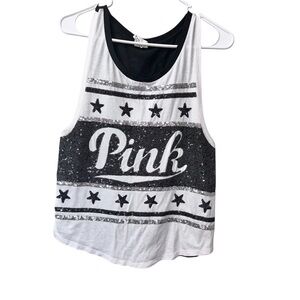 VS PINK Bling Cropped Tank Top!